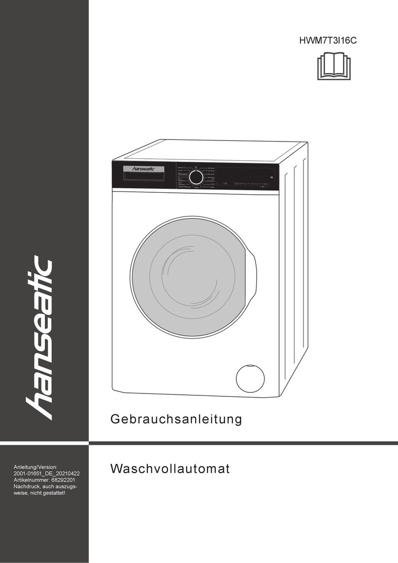 Hanseatic HWM7T3l16C User manual