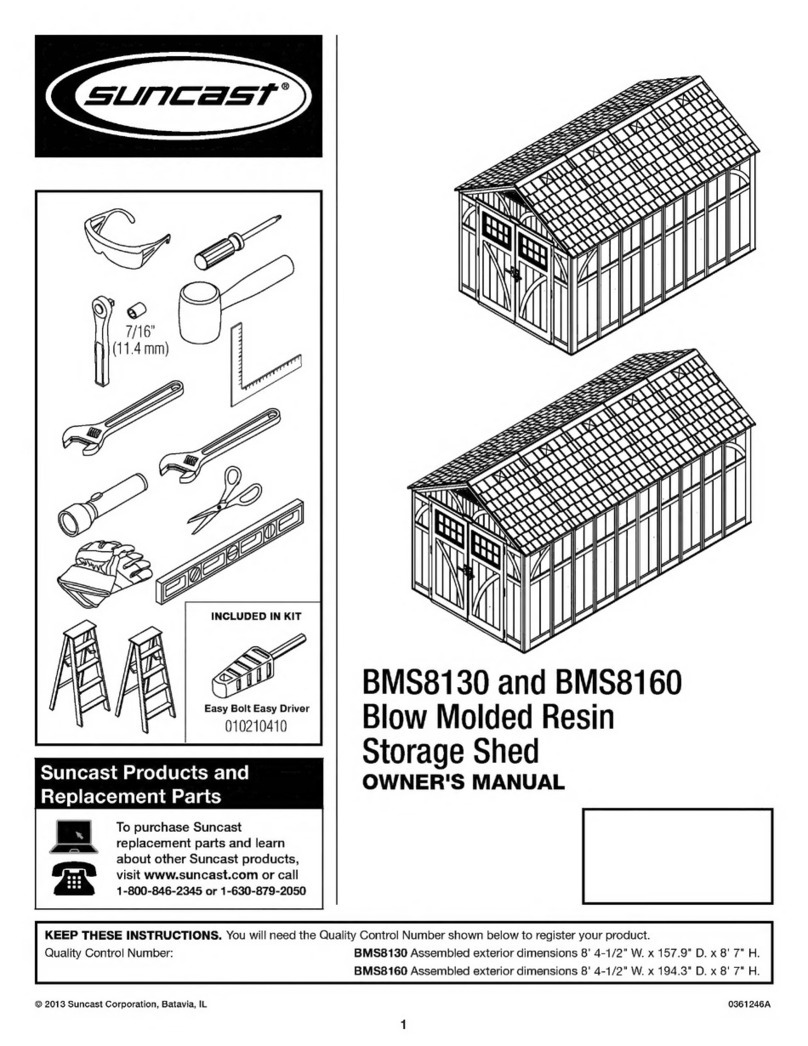Suncast BMS8130 owner's manual Suncast BMS8130 owner's manual