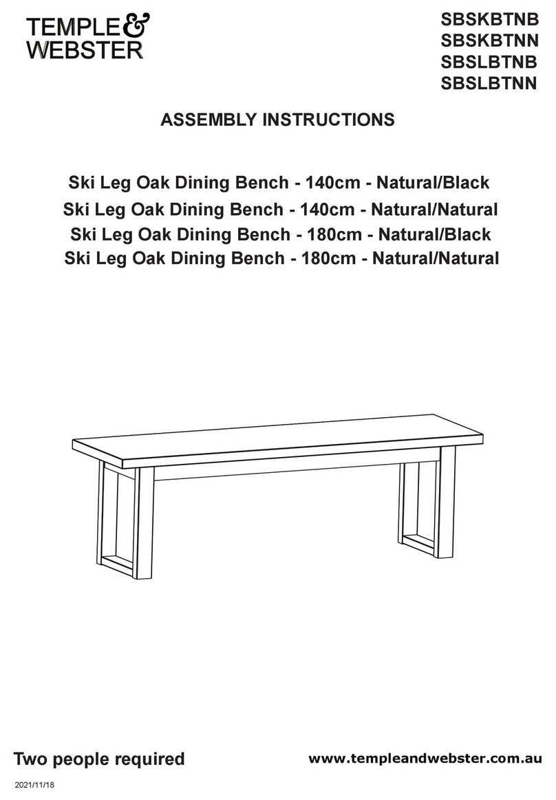TEMPLE & WEBSTER SBSKBTNB User manual