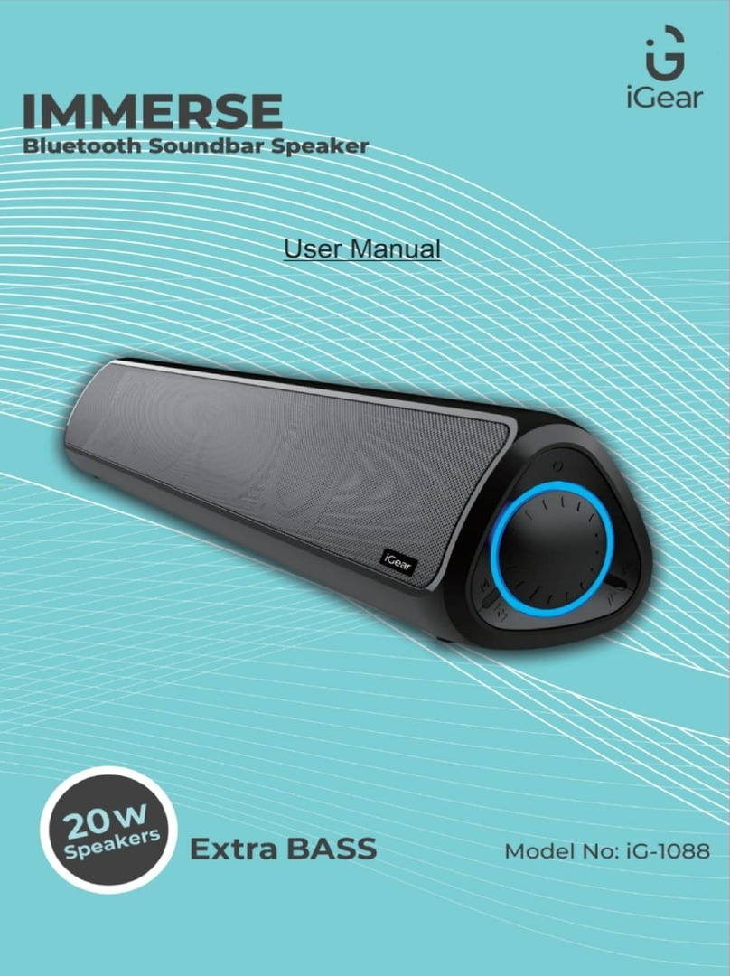 iGear IMMERSE User manual