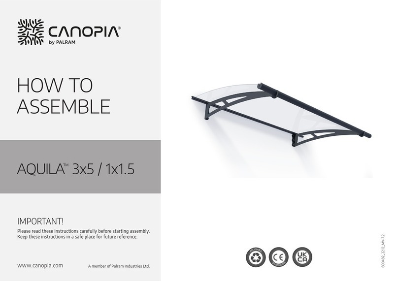 Palram CANOPIA AQUILA 3x5/1x1.5 Administrator Guide