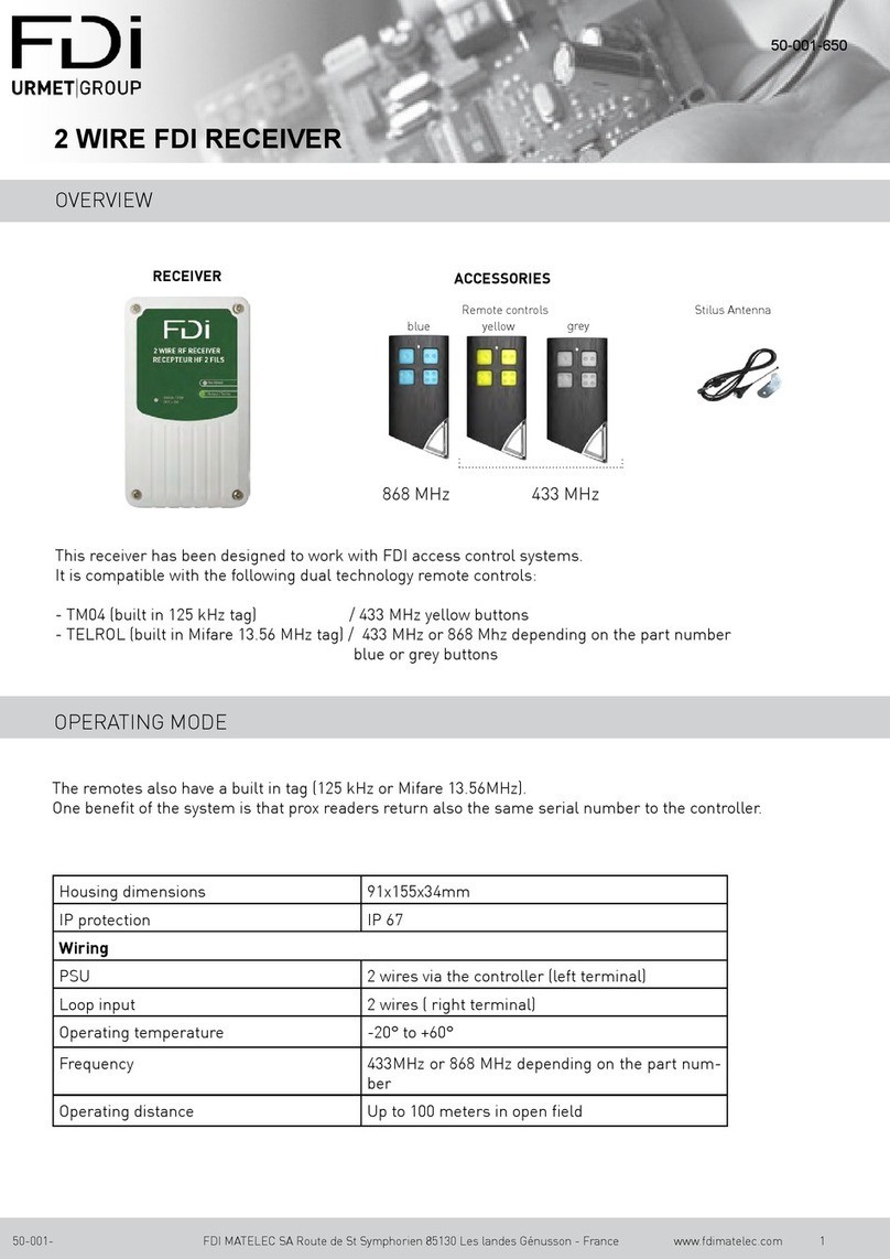urmet domus FDI 1104/941 manual