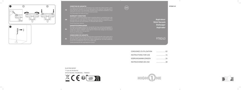 HIGH ONE 978243 Instructions for use