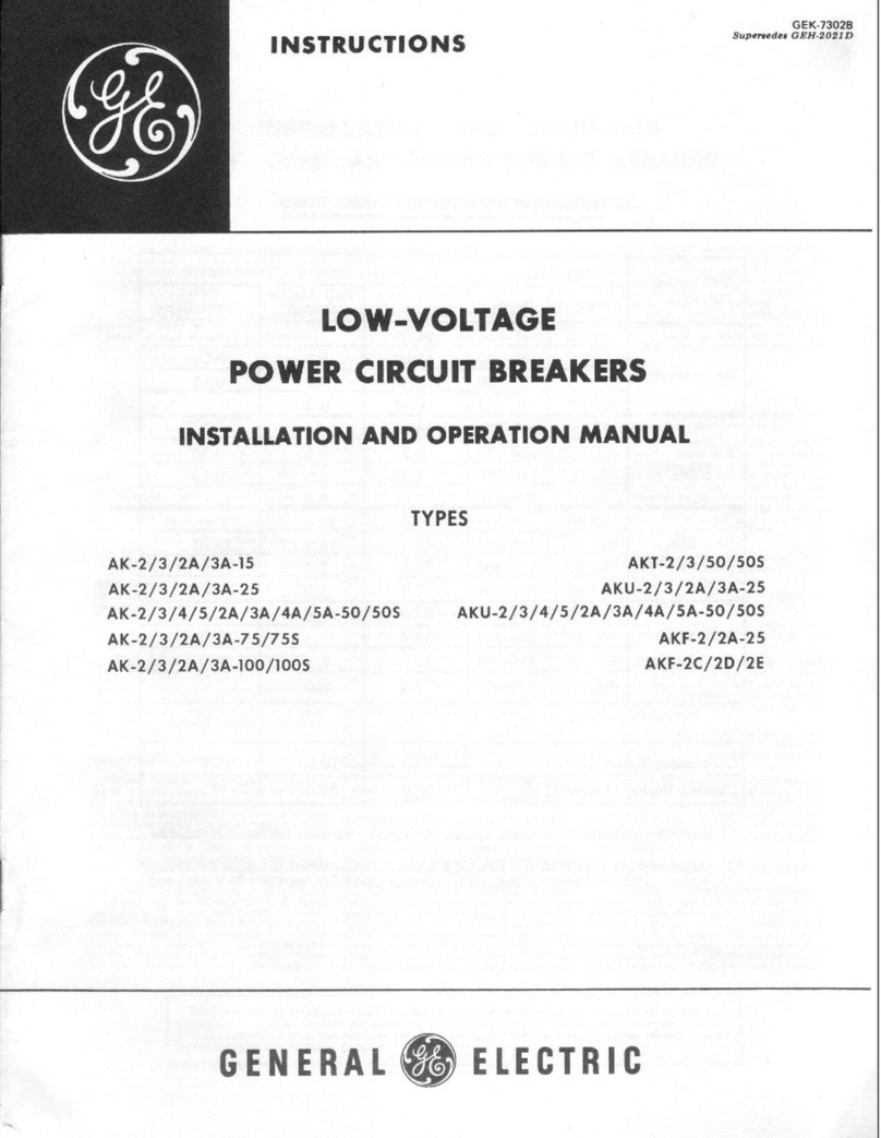 GE AK-2-15 User manual GE AK-2-15 User manual