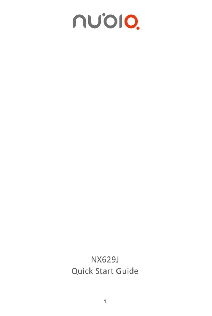 Nubia NX629J User manual