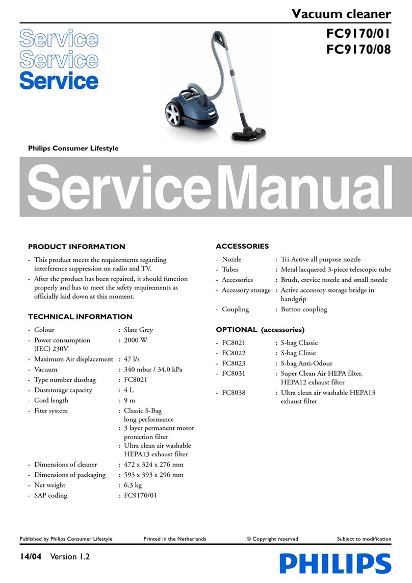 Philips FC9170/01 User manual