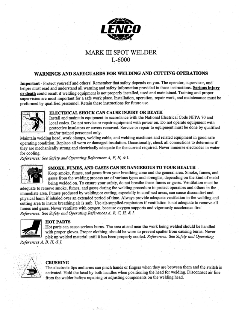 LENCO L-6000 LENCOSPOT MARK III Operator's manual
