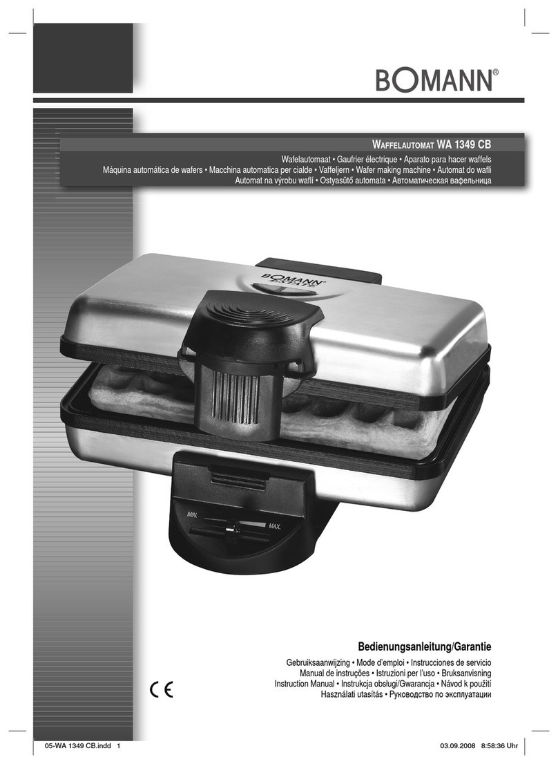 BOMANN WA 1349 CB instruction manual