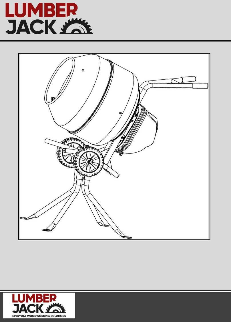 Lumberjack ECM550 operating manual