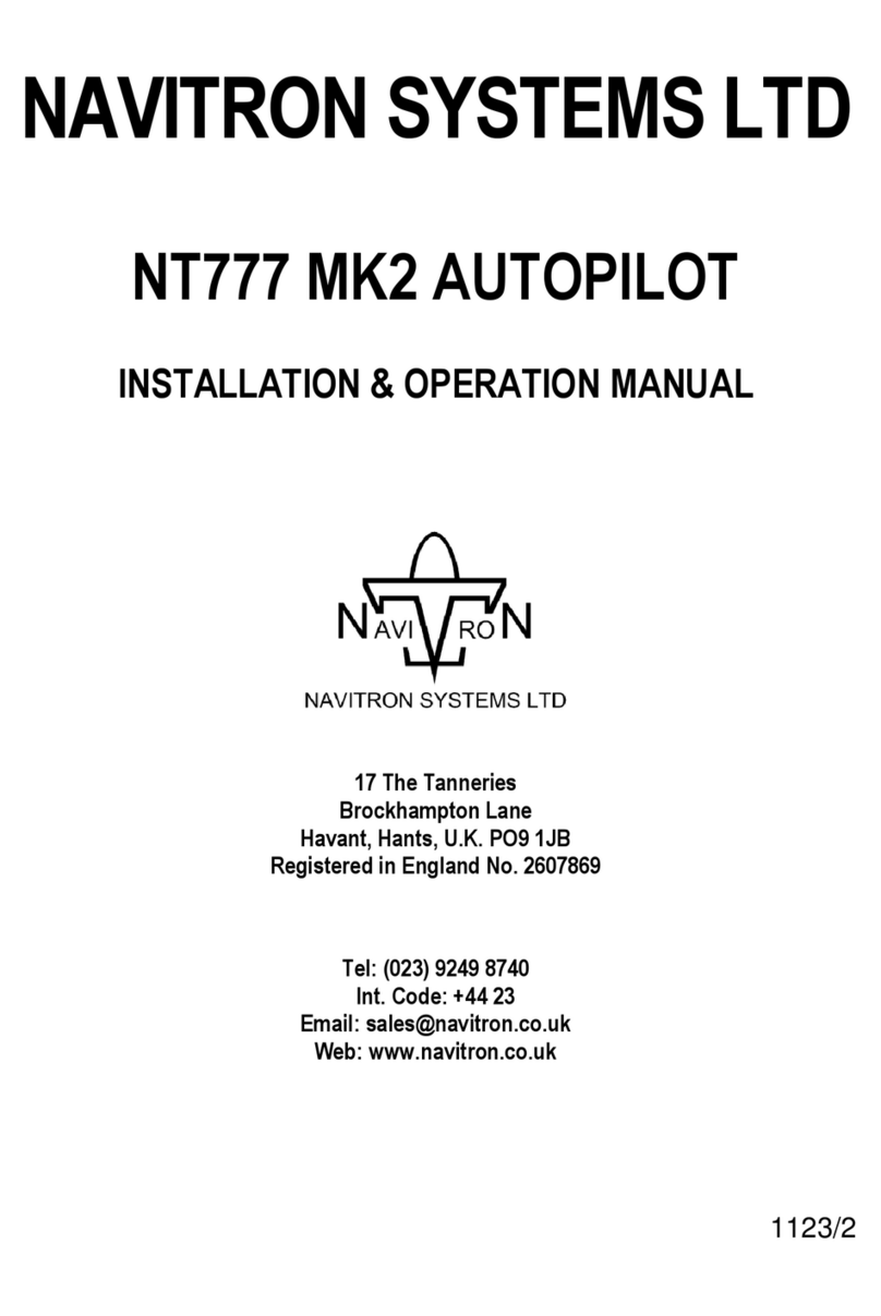 Navitron NT777 MK2 User manual