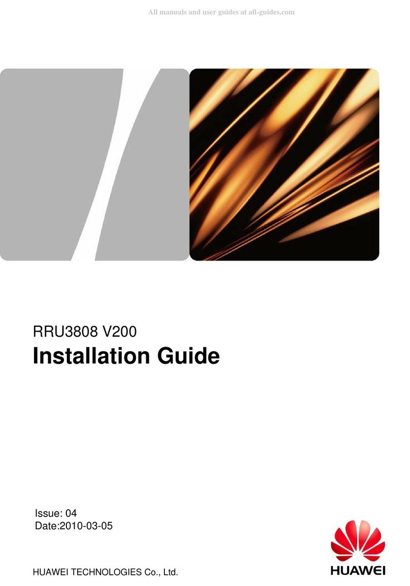 Huawei RRU3808 installation guide