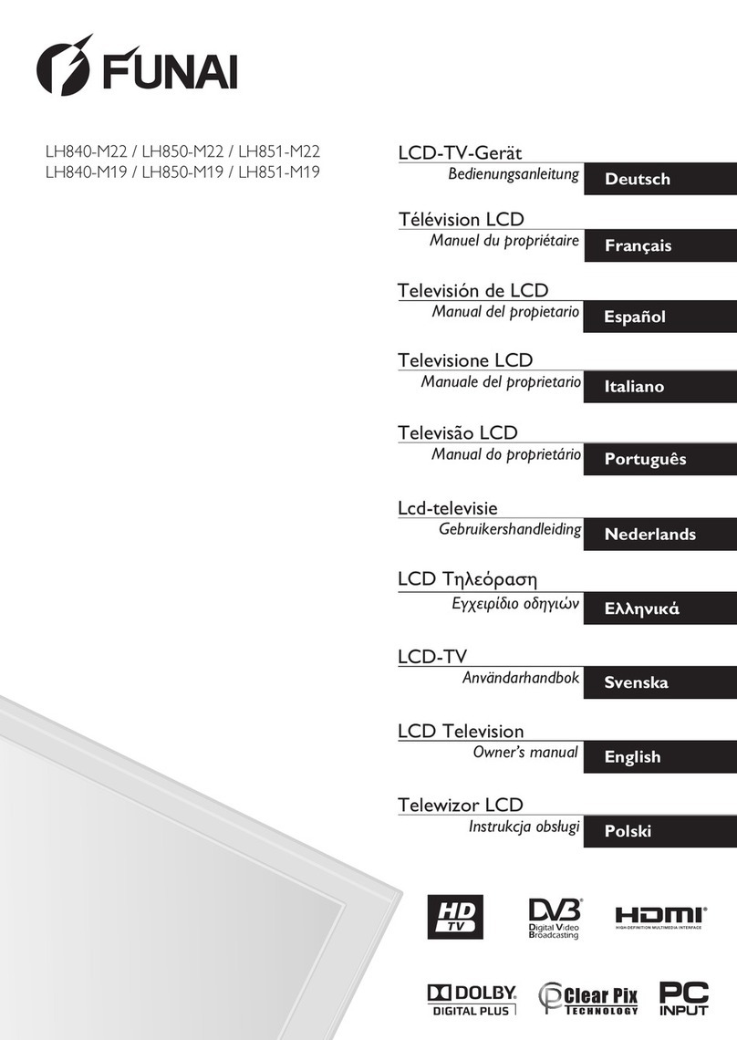 FUNAI LH840-M22 owner's manual