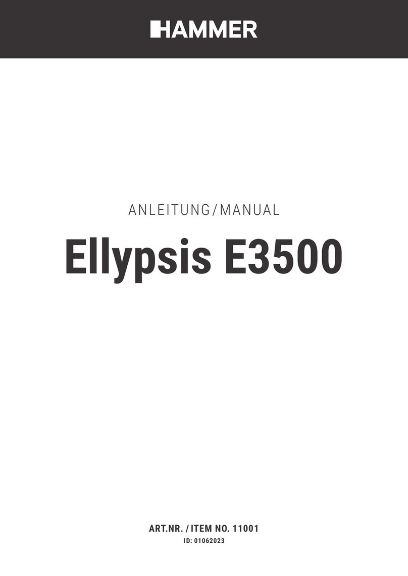 Hammer Ellypsis E3500 User manual