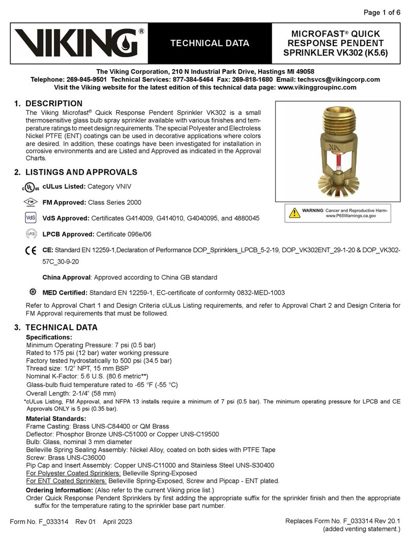 Viking MICROFAST VK302 Instruction manual