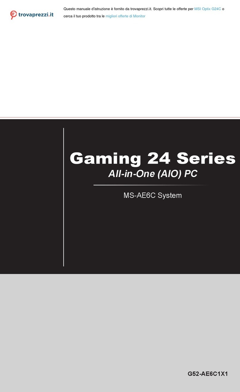 MSI Gaming 24 Series manual