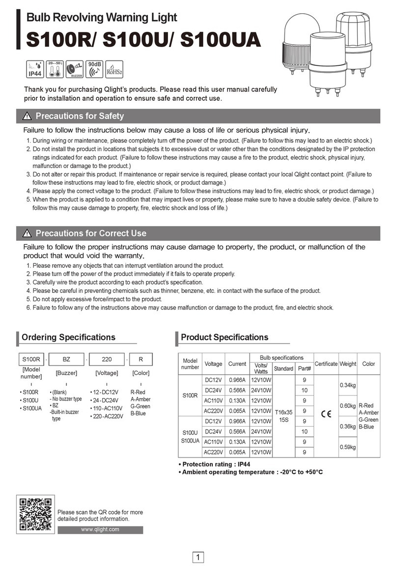 Qlight S100R User manual Qlight S100R User manual