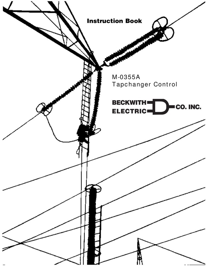 BECKWITH ELECTRIC M-0355A Instruction book