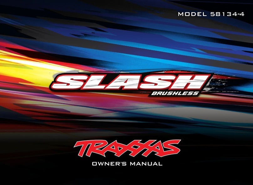 Traxxas SLASH BRUSHLESS 58134-4 User manual