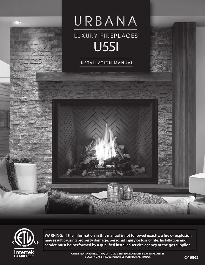 Urbana U55I installation manual