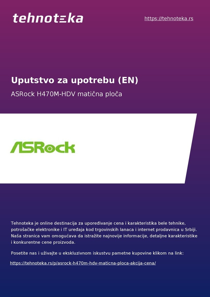 ASROCK H470M-HVS User manual