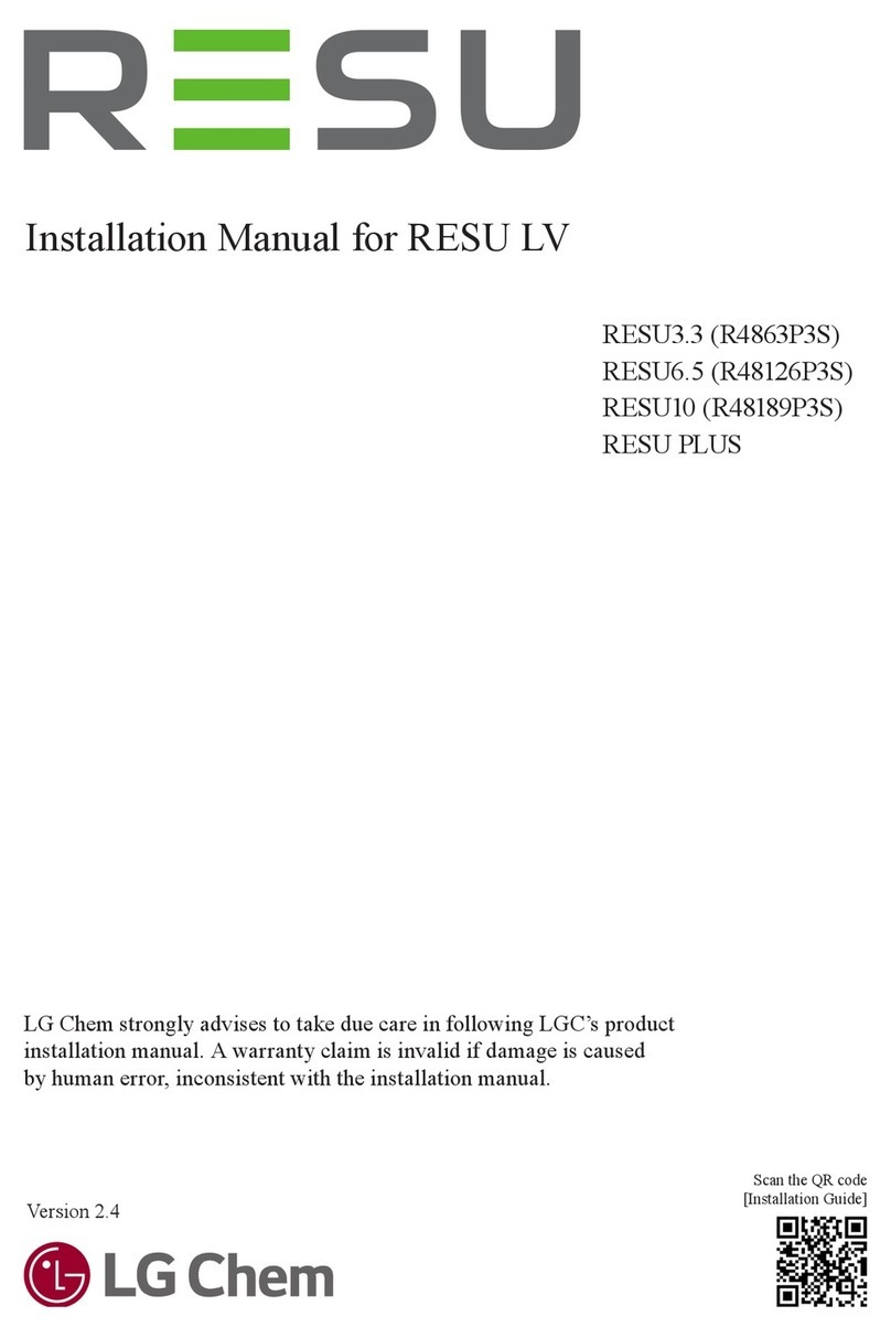 LG RESU3.3 installation manual