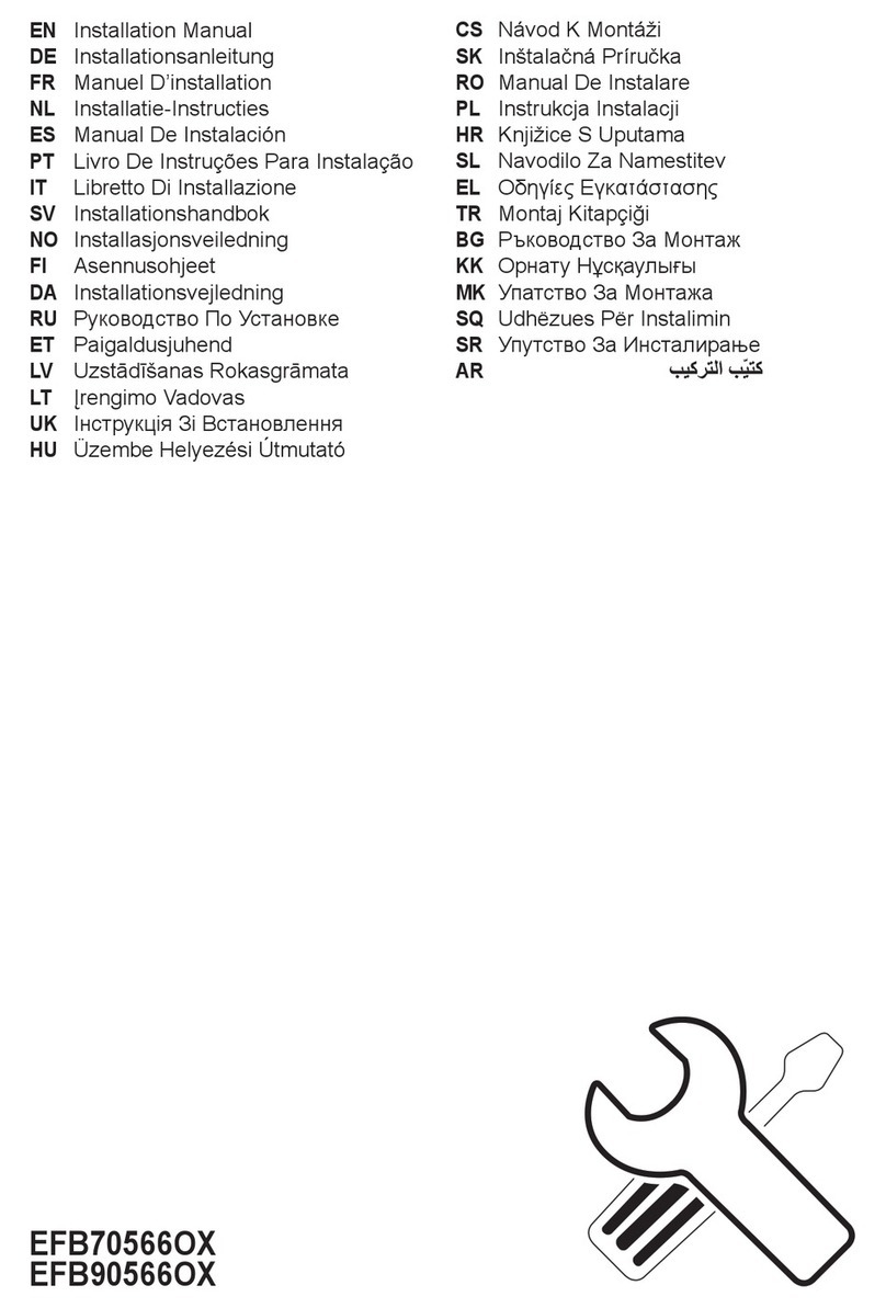 Electrolux EFB70566OX User manual Electrolux EFB70566OX User manual