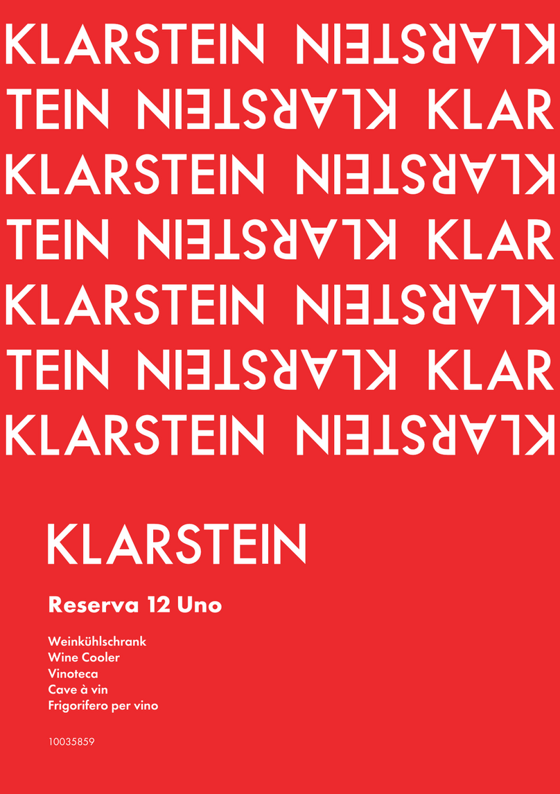 Klarstein Reserva 12 Uno manual