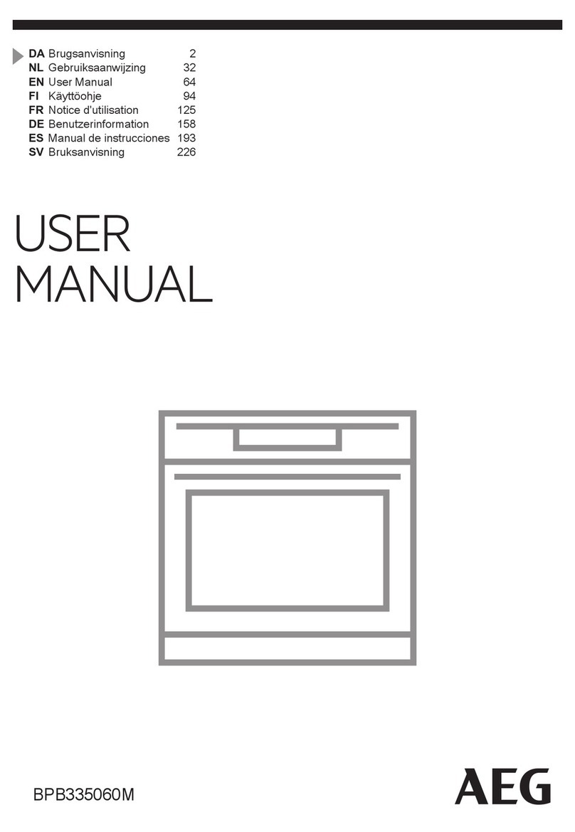AEG BPB335060M User manual