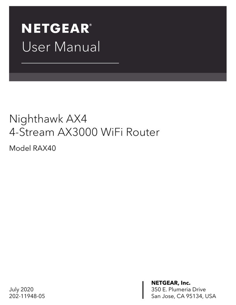 NETGEAR NIGHTHAWK RAX40 User manual