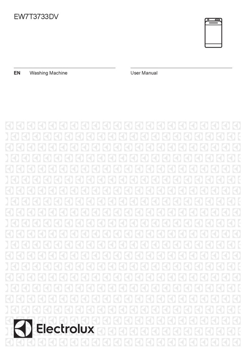 Electrolux EW7T3733DV user manual