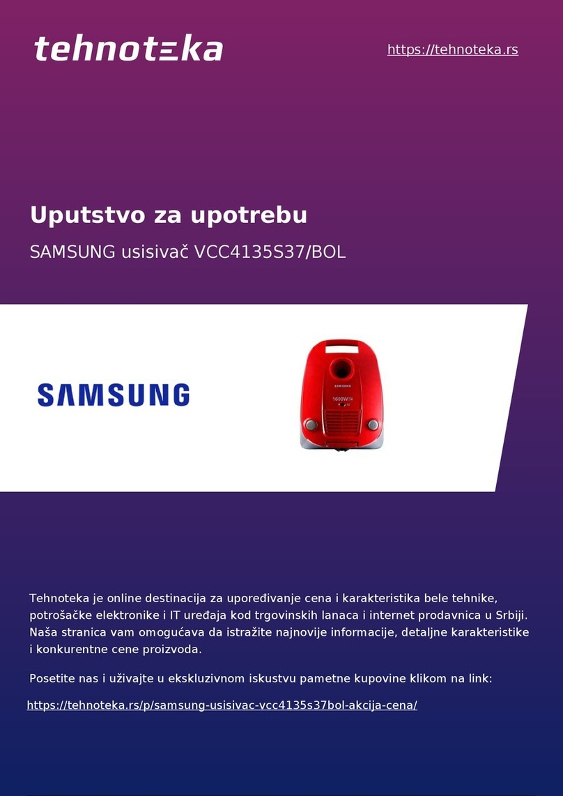 Samsung VCC4135S37/BOL operating instructions