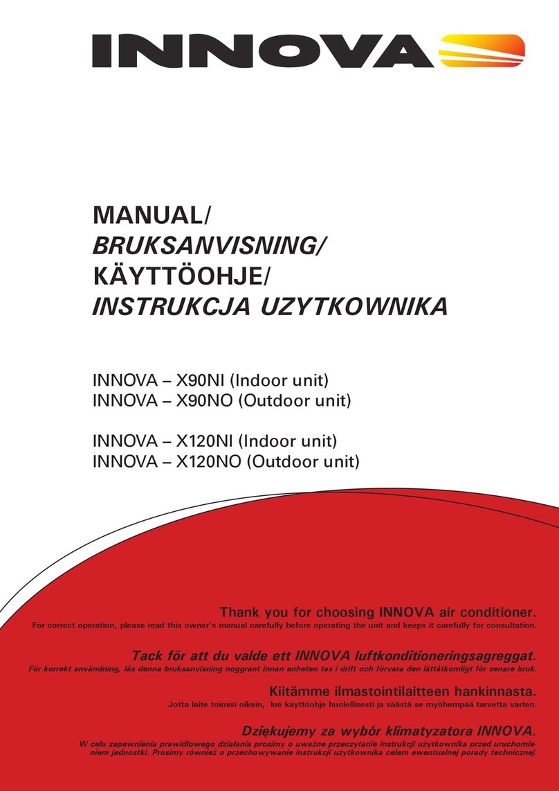 Innova X90NI User manual