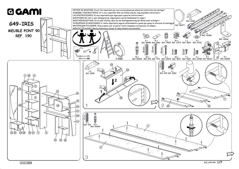 Gami G49-IRIS 190 User manual