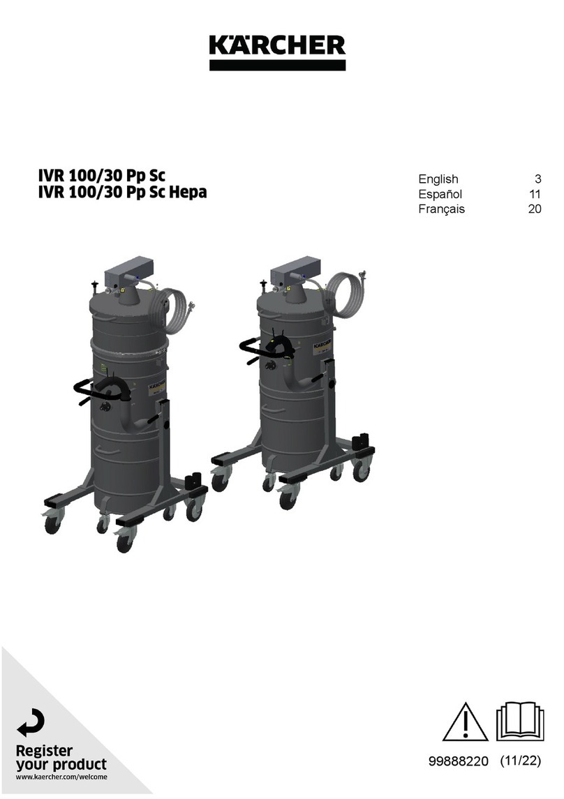 Kärcher IVR 100/30 Pp Sc User manual