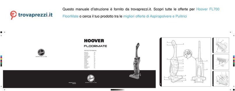Hoover Floormate FL700 User manual