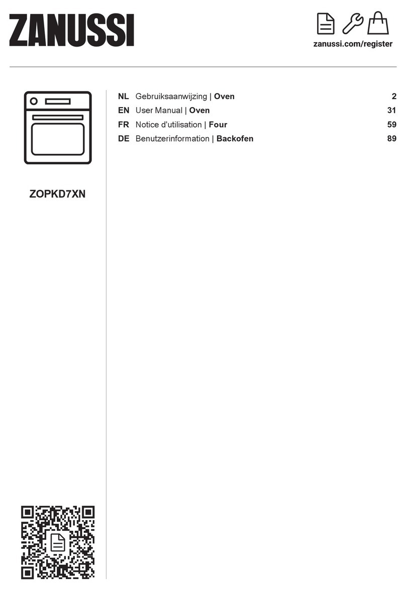 Zanussi ZOPKD7XN user manual