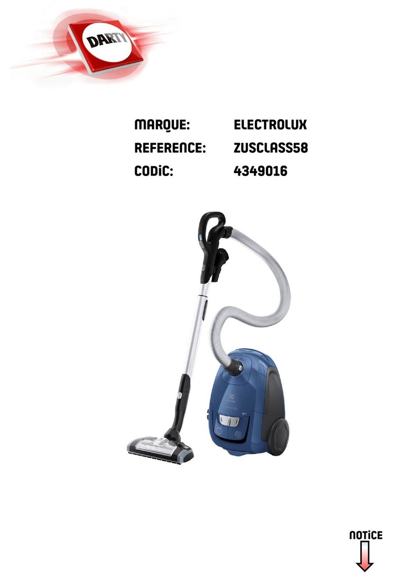 Electrolux ultrasilencer ZUSCLASS58 User manual