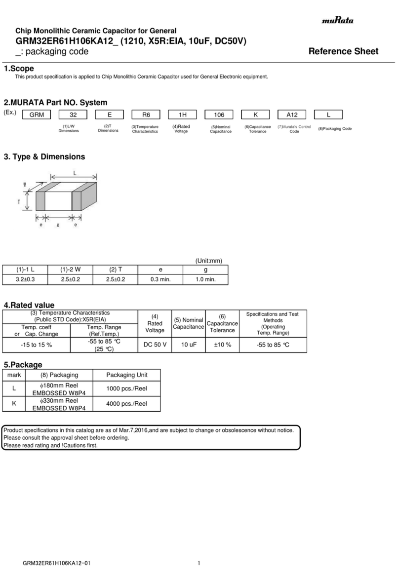 Murata GRM32ER61H106KA12 Series User manual Murata GRM32ER61H106KA12 Series User manual