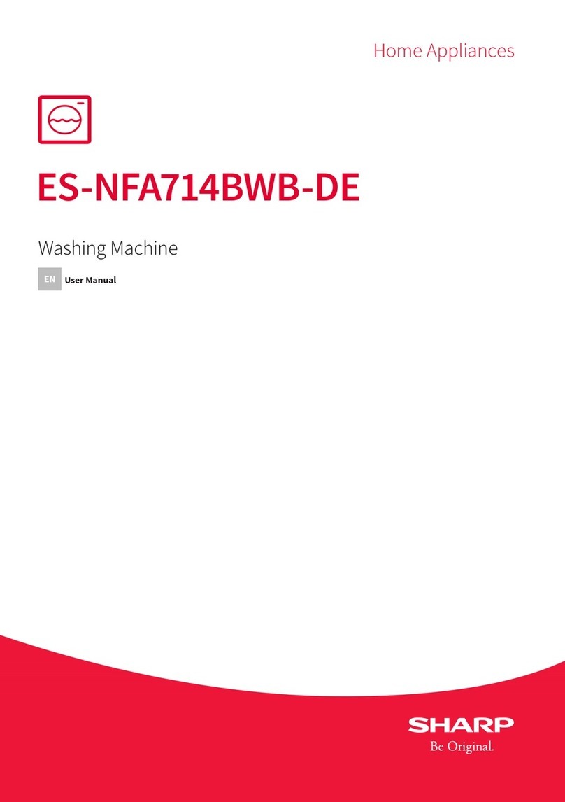 Sharp ES-NFA714BWB-DE User manual