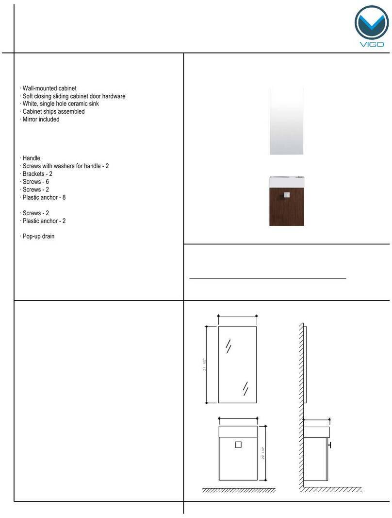VIGO VG09039K manual