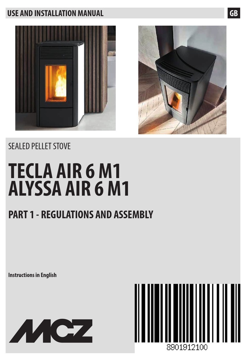 MCZ ALYSSA AIR 6 M1 Technical specifications MCZ ALYSSA AIR 6 M1 Technical specifications