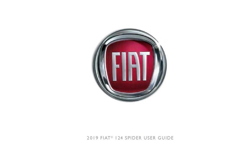 Fiat 124 Spider 2019 User manual