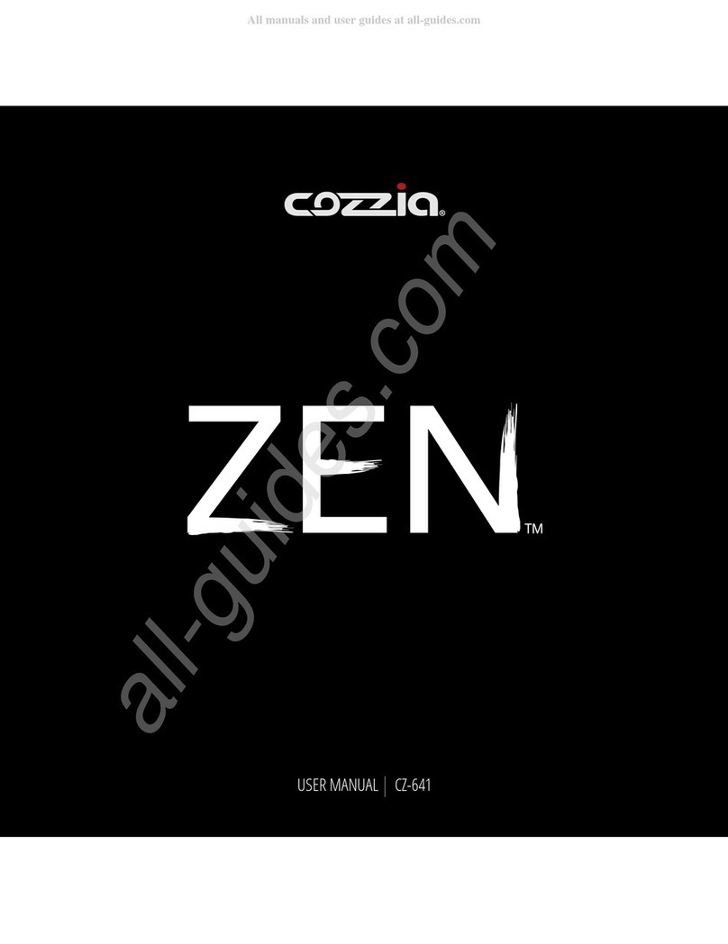 Cozzia ZEN CZ-641 user manual