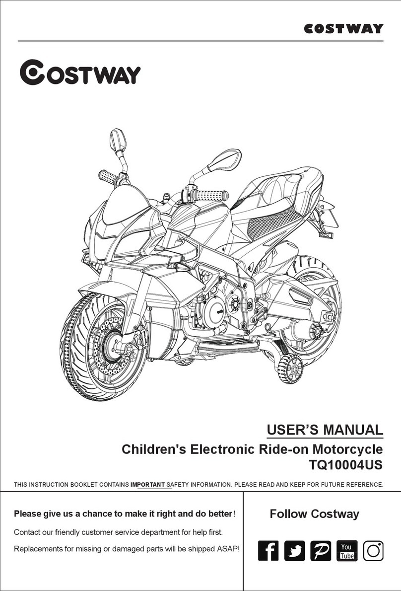 Costway TQ10004US user manual