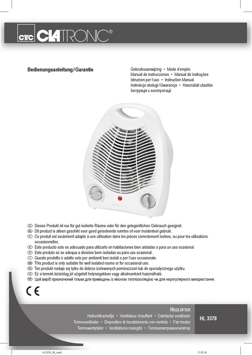 Clatronic HL 3378 instruction manual