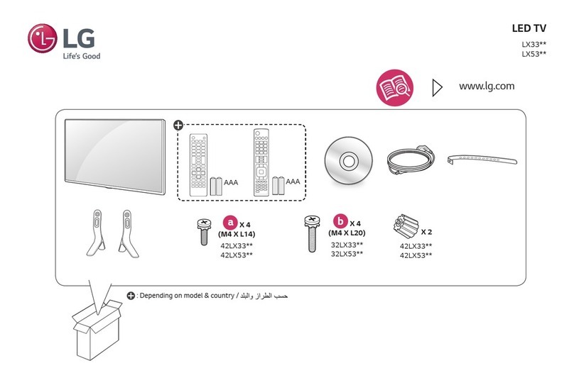 LG LX53 SERIES User manual