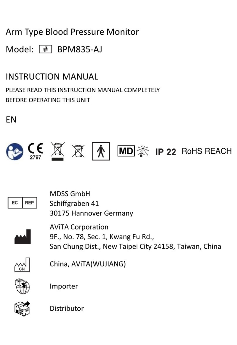 Avita BPM835-AJ User manual