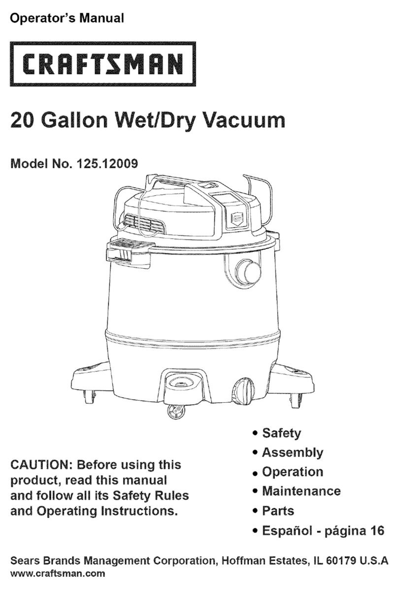 Craftsman 125.12009 Operator's manual