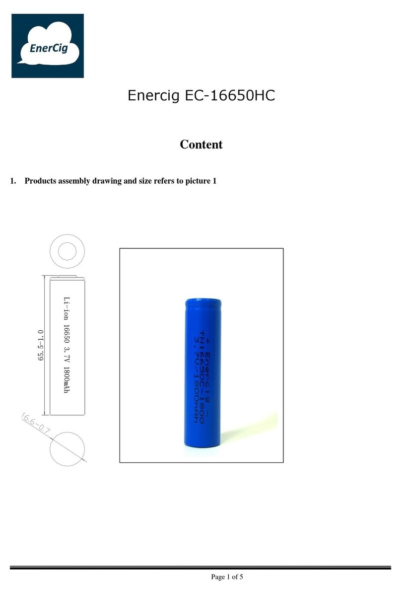 Enercig EC-16650HC instructions