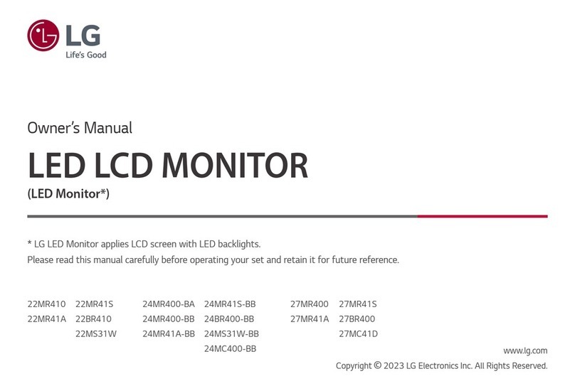 LG 22BR410 User manual